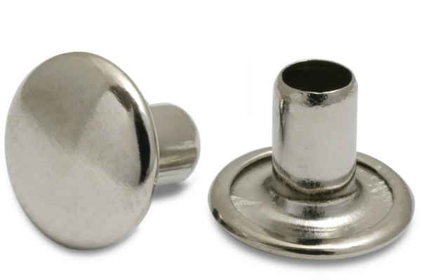 Niitit, 4 mm Ø varsi, 10 mm pää, nikkelöity