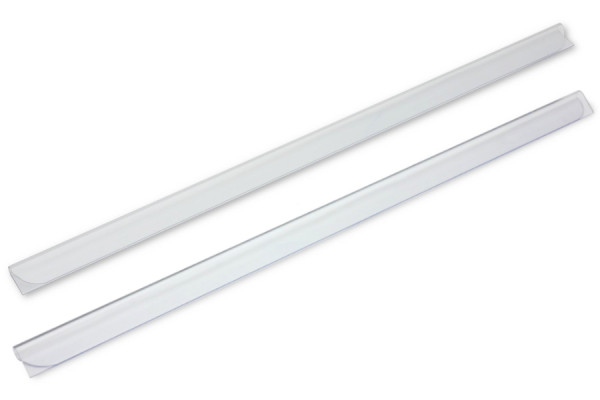 Puristuskiskot, 3–4 mm:n kiinnitys, läpinäkyvät