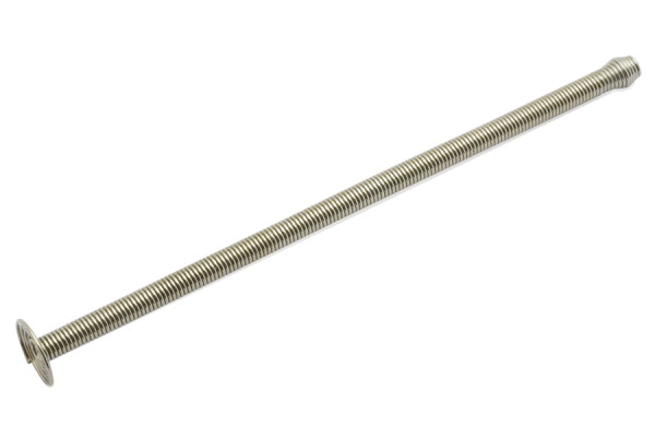 Kierukkajouset reunus, 100 mm, nikkelöidyt