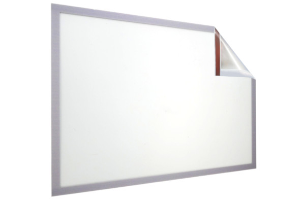 Magneettiset infokehykset DIN A4 -kokoiselle, 229 x 315 mm, harmaa