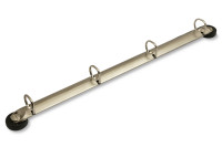 Magneettiset rengasmekaniikat,<BR> DIN A4, D-muoto, 4 rengasta