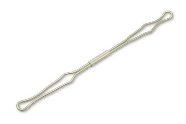 Lankapidike, leveä aukko, 150 mm, nikkelöity