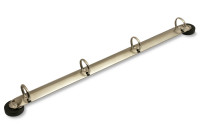 Rengaskansiomekaniikat,<BR> magneettiset, DIN A4,<BR> R-muoto, 4 rengasta