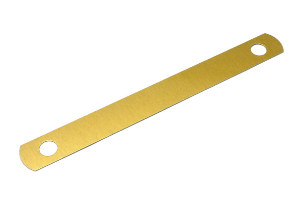 Stahldeckleisten goldlackiert